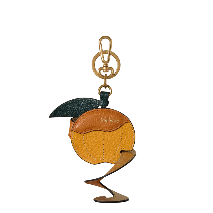 Peeling Orange Keyring