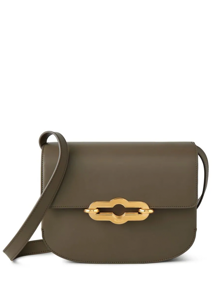 Pimlico Satchel Linen Green Super Lux Calf