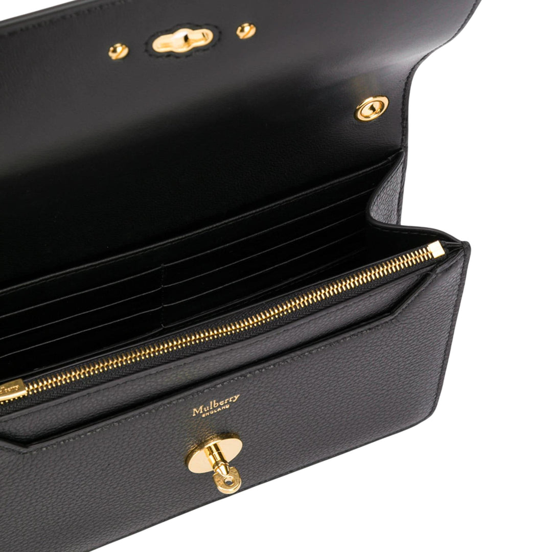 Club21 - Mulberry - Small Darley Black Small Classic Grain - SMALL CROSS BODY - Black