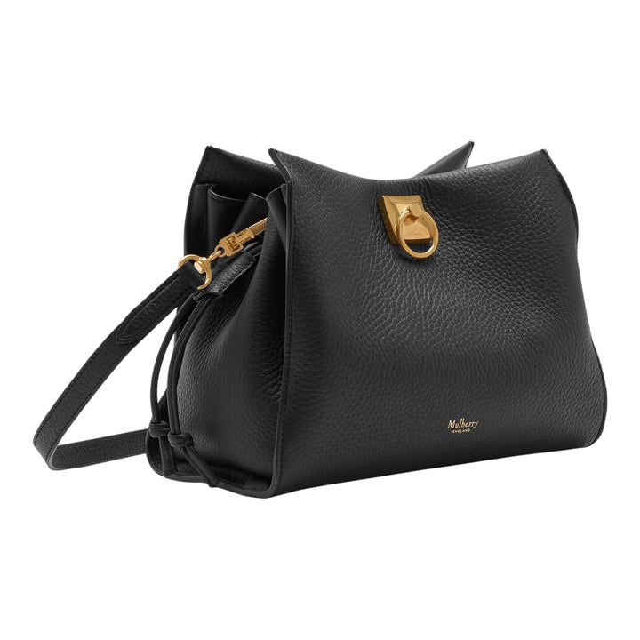 Club21 - Mulberry - Small Iris Black & Midnight Heavy Grain - HANDBAGS - Black