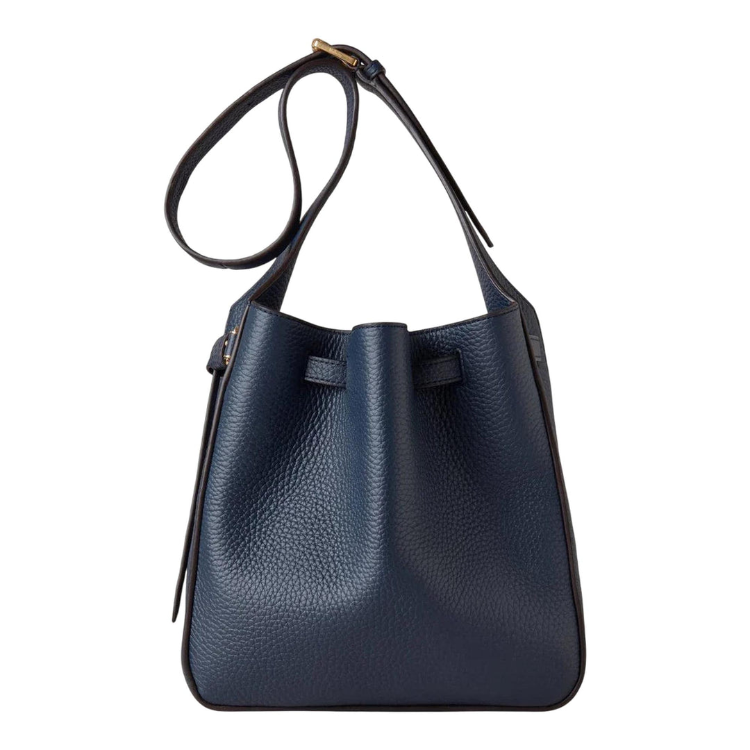 Club21 - Mulberry - Small Lyra Bucket Night Sky Heavy Grain - SMALL SHOULDER BAGS - Night Sky