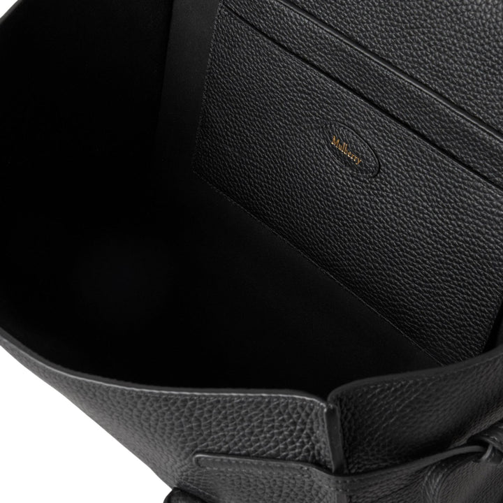 Club21 - Mulberry - Small Soft Bayswater Black Heavy Grain - SMALL SHOULDER BAGS - Black