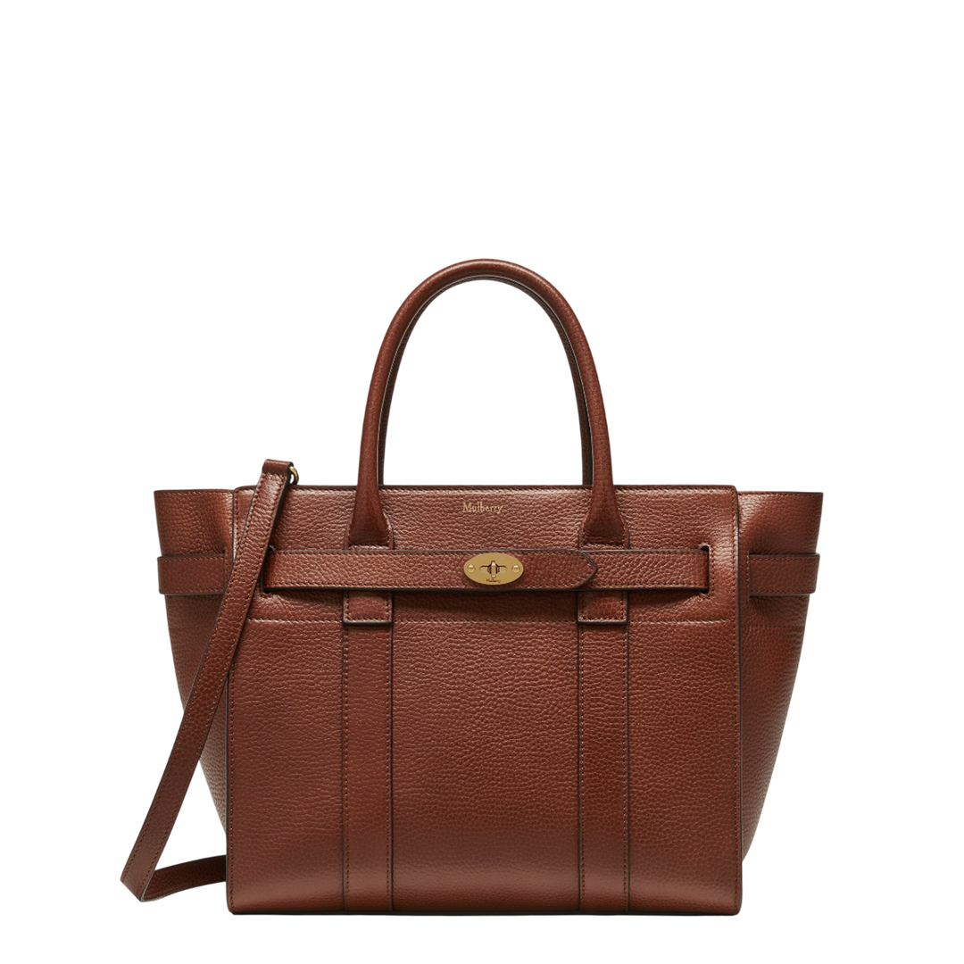 Small Zipped Bayswater Two-Tone Small Classic Grain