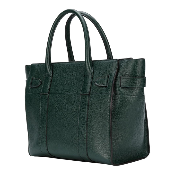 Mulberry Small Zipped Bayswater Sml Classic Grain Green 3