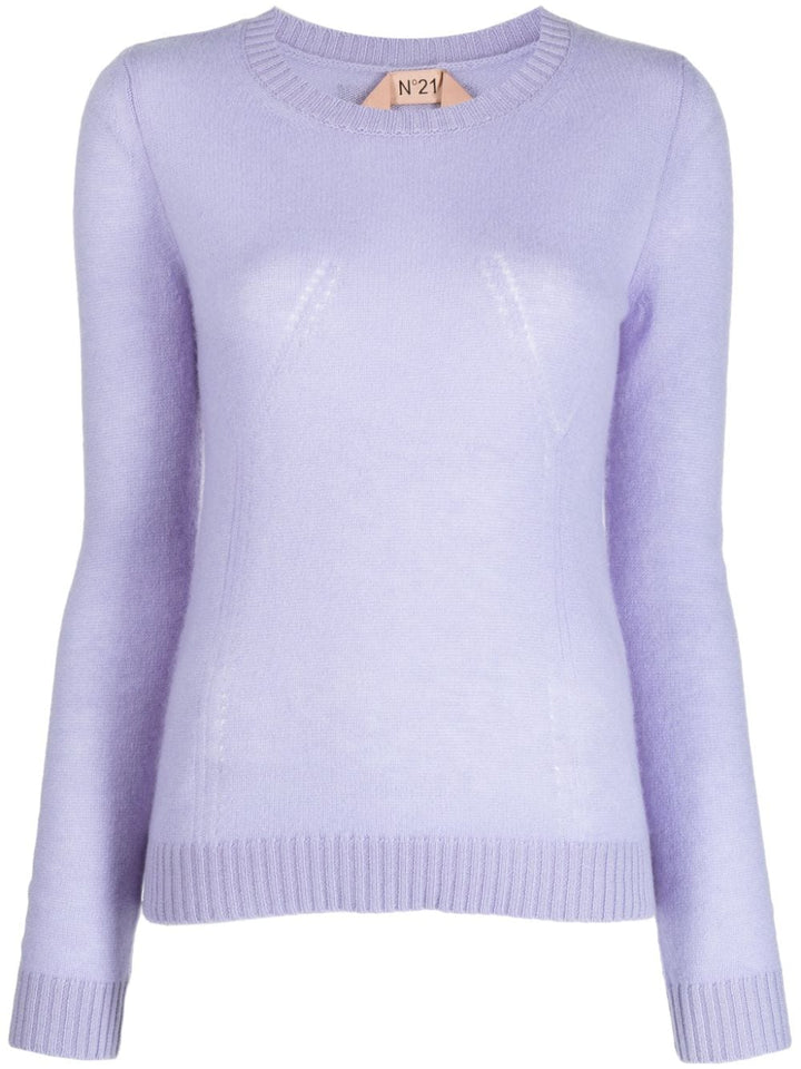 N21-Long-Sleeve-Knit-Top-Lilac-1