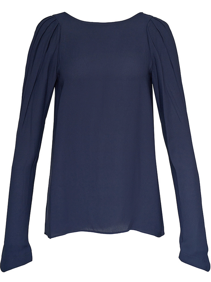 N21 Long Sleever Blouse Navy 1