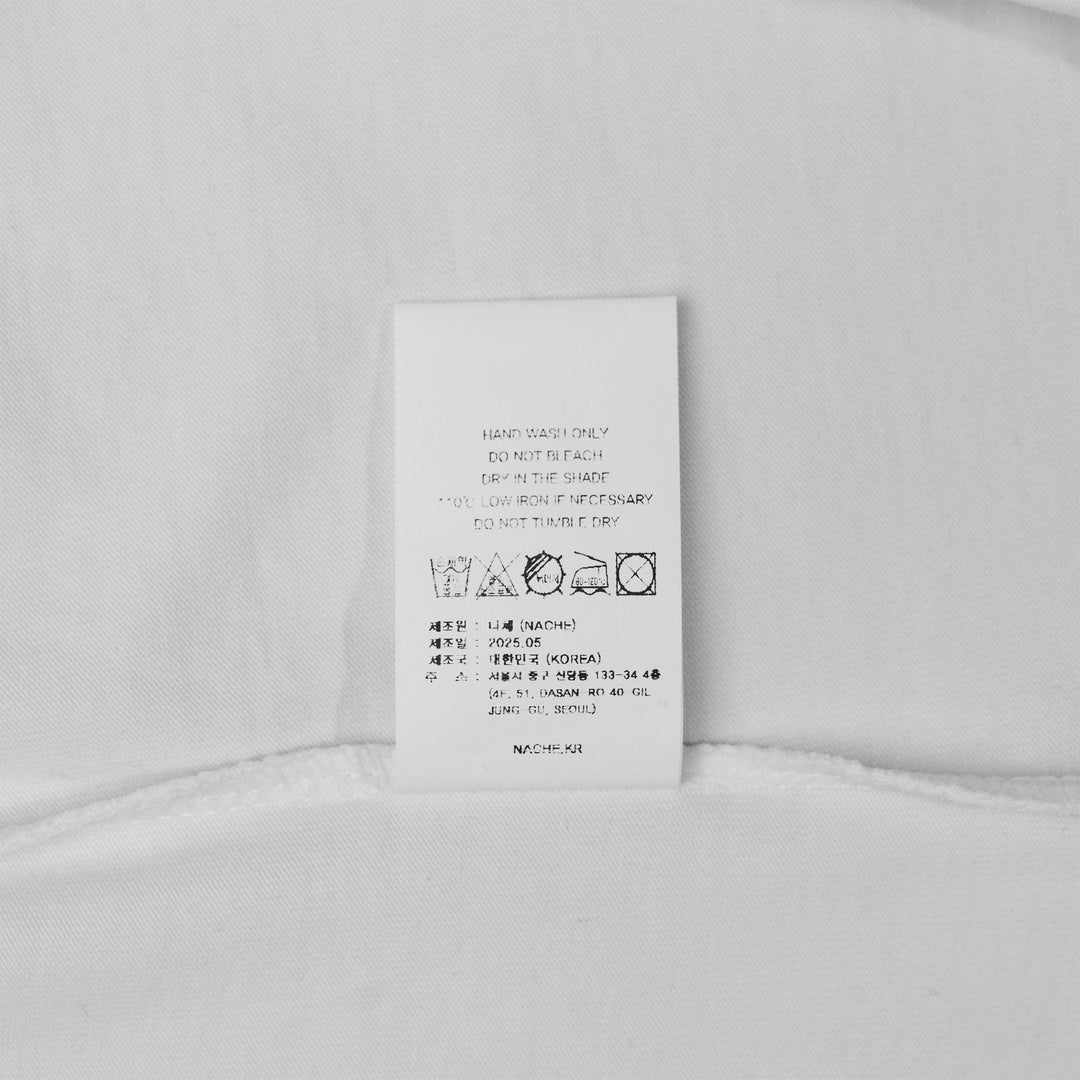 Club21 - NACHE - Pinched Long Sleeve Ivory - KNIT TOPS - Off-White
