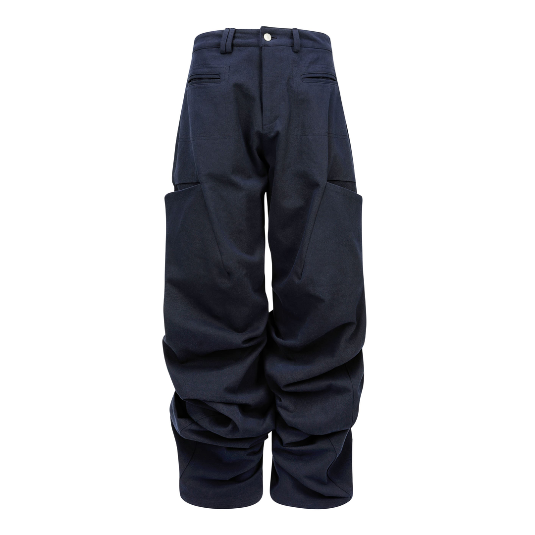 Pintuck Wide Pants Unisex
