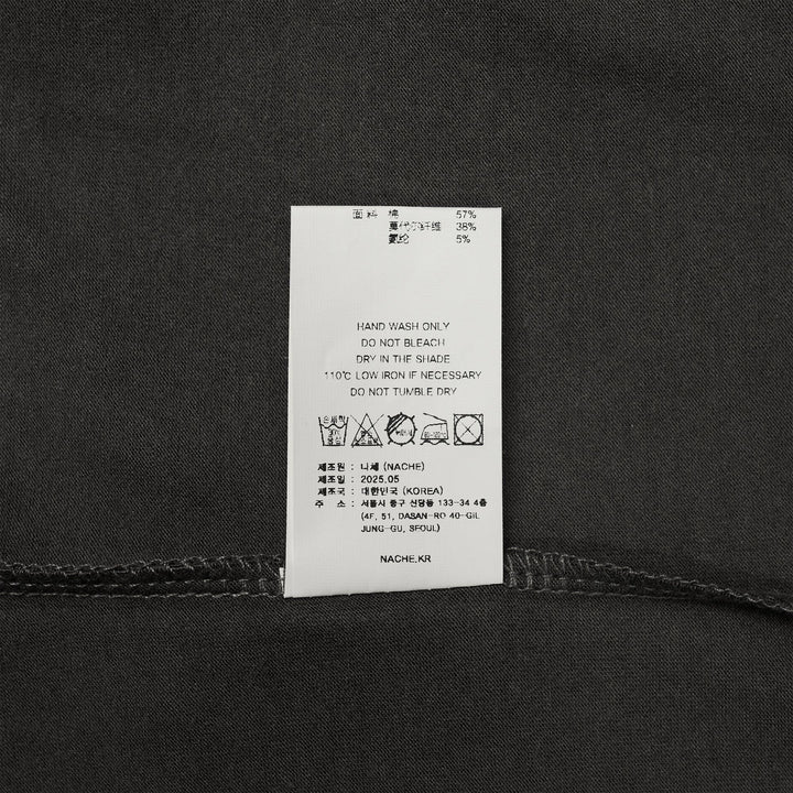 Club21 - NACHE - Signature Long Sleeve Crop Top Charcoal - KNIT TOPS - Grey