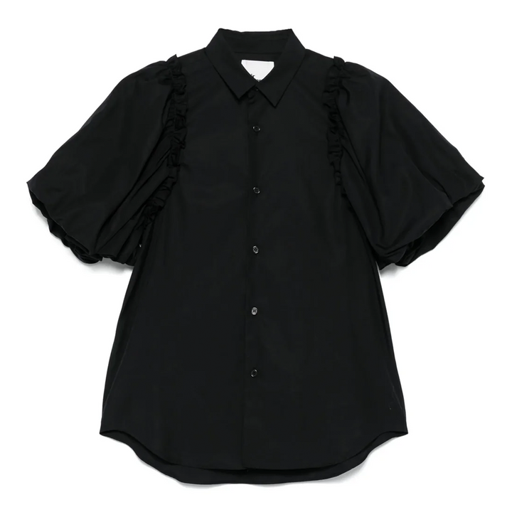 بلوزة قطن عريضة