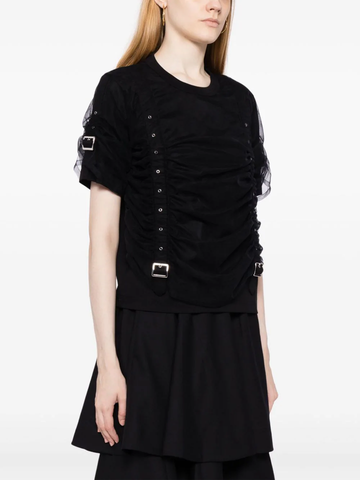 Noir-Kei-Ninomiya-Tulle-Strap-Tee-Black-3