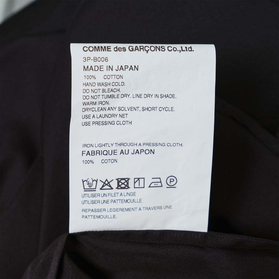 Club21 - Noir Kei Ninomiya - Cotton Broad Top - BLOUSES - Black