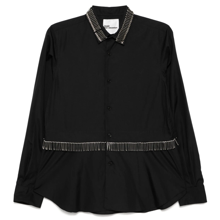 Noir_Kei_Ninomiya_Cotton_Broad_X_Pin_Blouse_Black