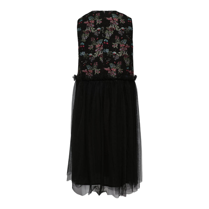 Club21 - Noir Kei Ninomiya - Floral Pattern Cut Jacquard Dress - WOVEN DRESSES - Multi