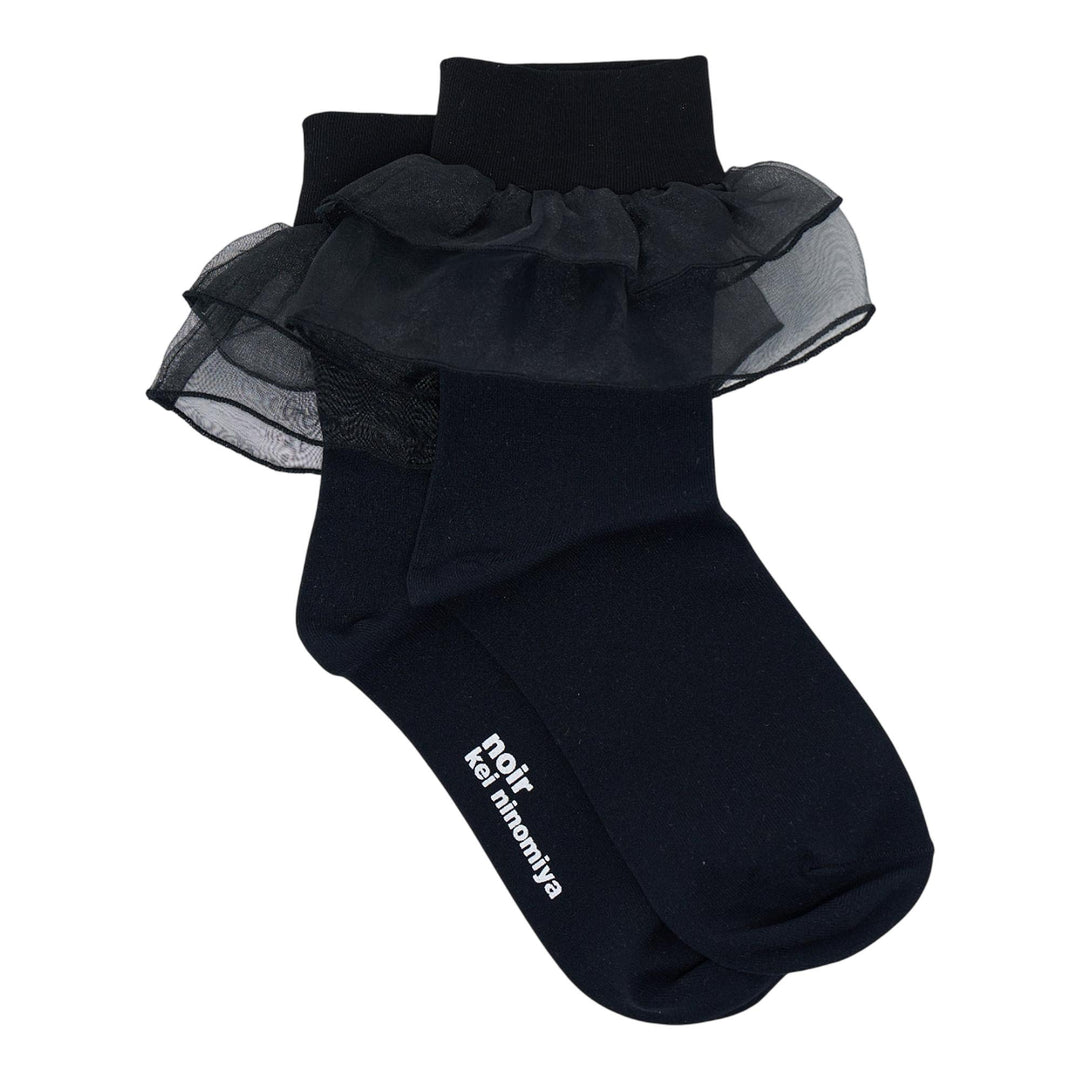Club21 - Noir Kei Ninomiya - Nylon Socks - SOCKS - Black