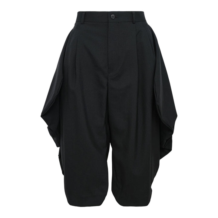 Club21 - Noir Kei Ninomiya - Wool Oxford Pants - PANTS - Black