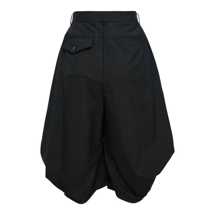 Club21 - Noir Kei Ninomiya - Wool Oxford Pants - PANTS - Black