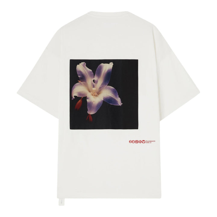 Club21 - OAMC Peacemaker - Peacemaker Flower Short Sleeve T-Shirt - TEES - White