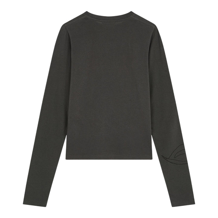 Club21 - OPEN YY - Beaded I Love YY Tee - TEES - Grey