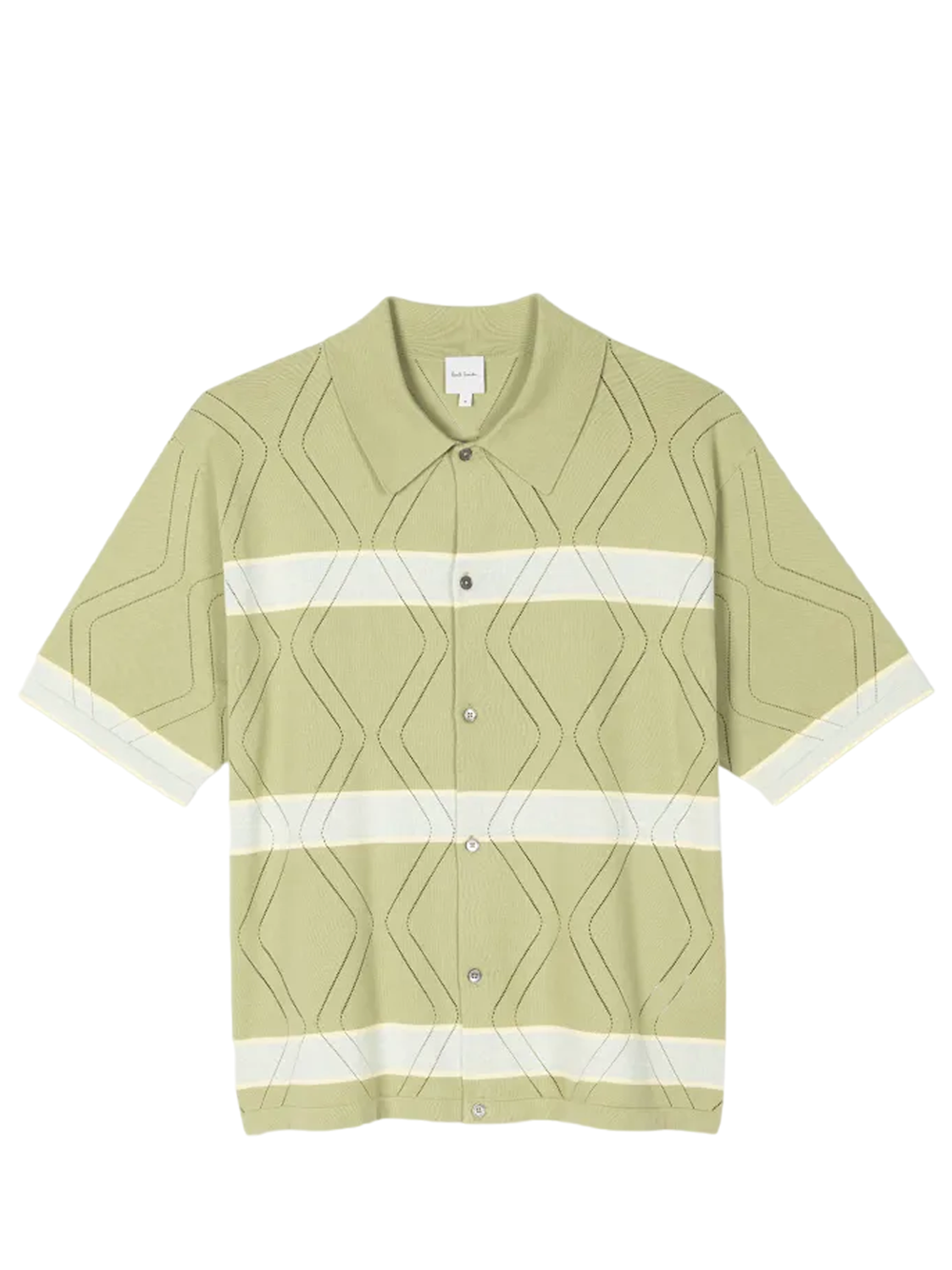 PAULSMITH_MensKnittedShirt-Green