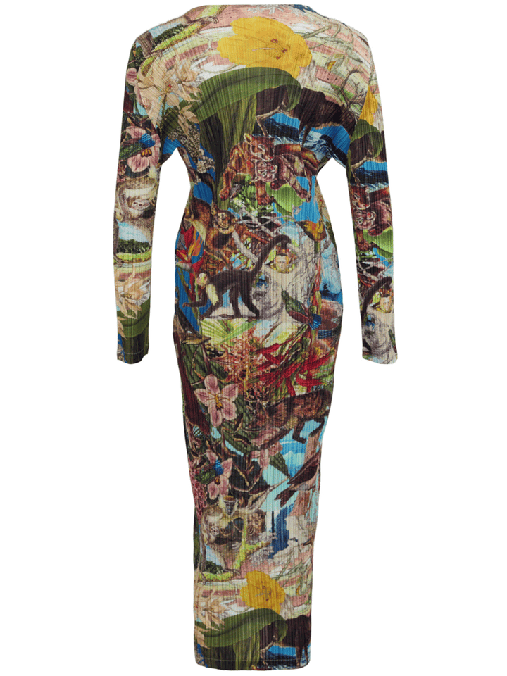 PLEATS-PLEASE-ISSEY-MIYAKE-AURORA-JUNGLE-Dress-Multi-2