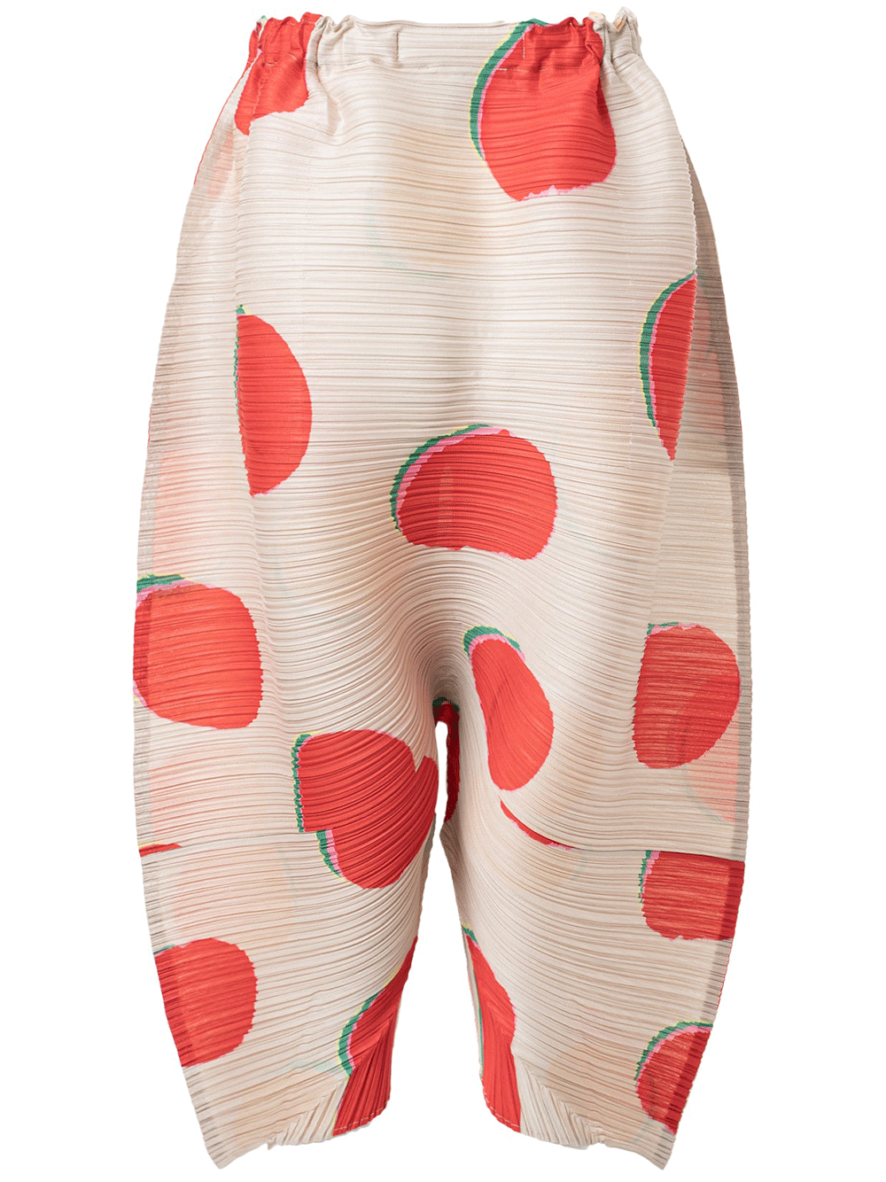 PLEATS-PLEASE-ISSEY-MIYAKE-BEAN-DOTS-Pants-Red-2