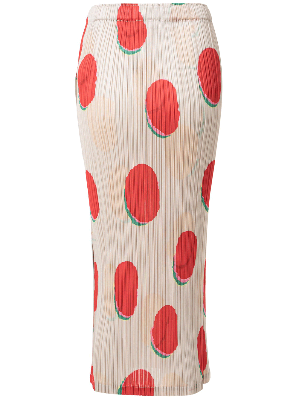 PLEATS-PLEASE-ISSEY-MIYAKE-BEAN-DOTS-Skirt-Red-2