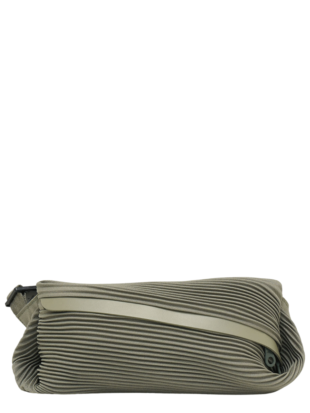 PLEATS-PLEASE-ISSEY-MIYAKE-BIAS-PLEATS-WAISTBAG-Steel-Green-1