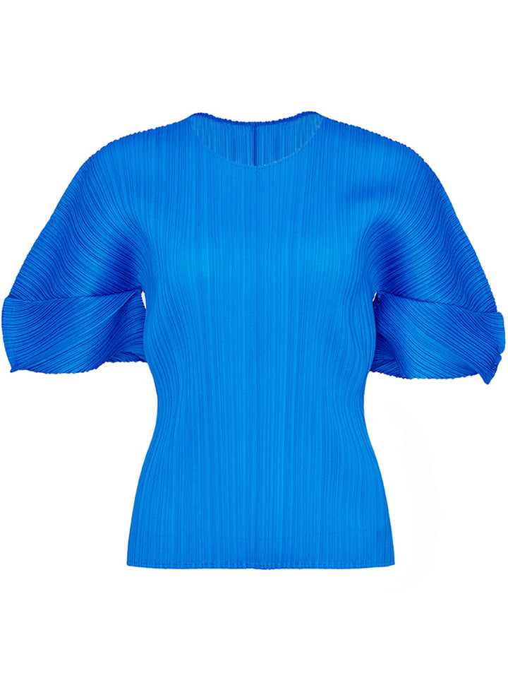 PLEATS-PLEASE-ISSEY-MIYAKE-MONTHLY-COLORS-AUGUST-Shirt-Bright-Blue-1