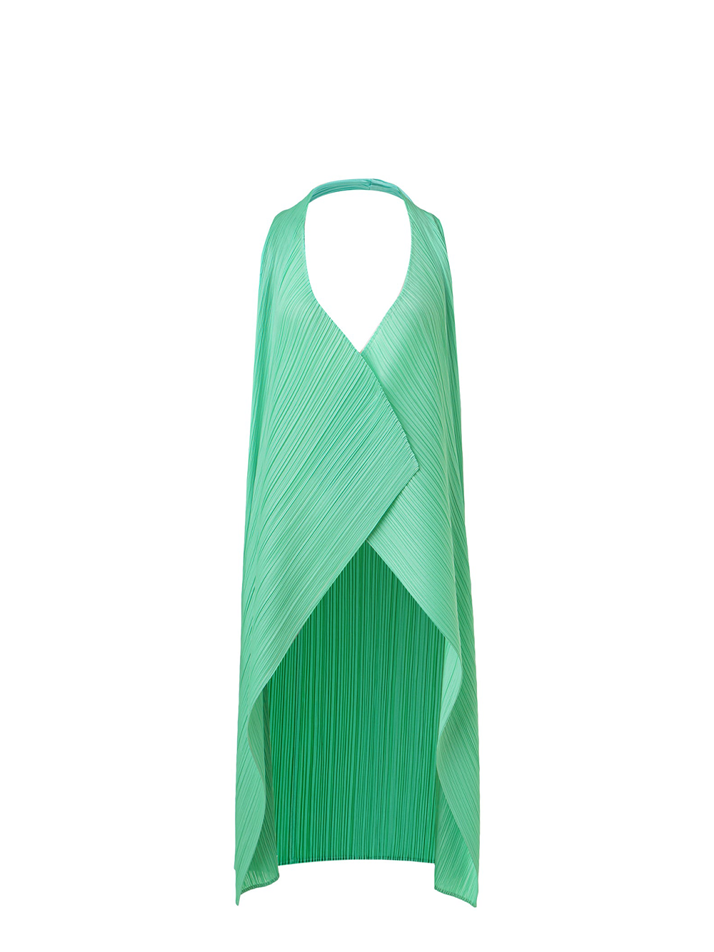 PLEATS PLEASE ISSEY MIYAKE MONTHLY COLORS  JUNE Vest Turquoise Green 1