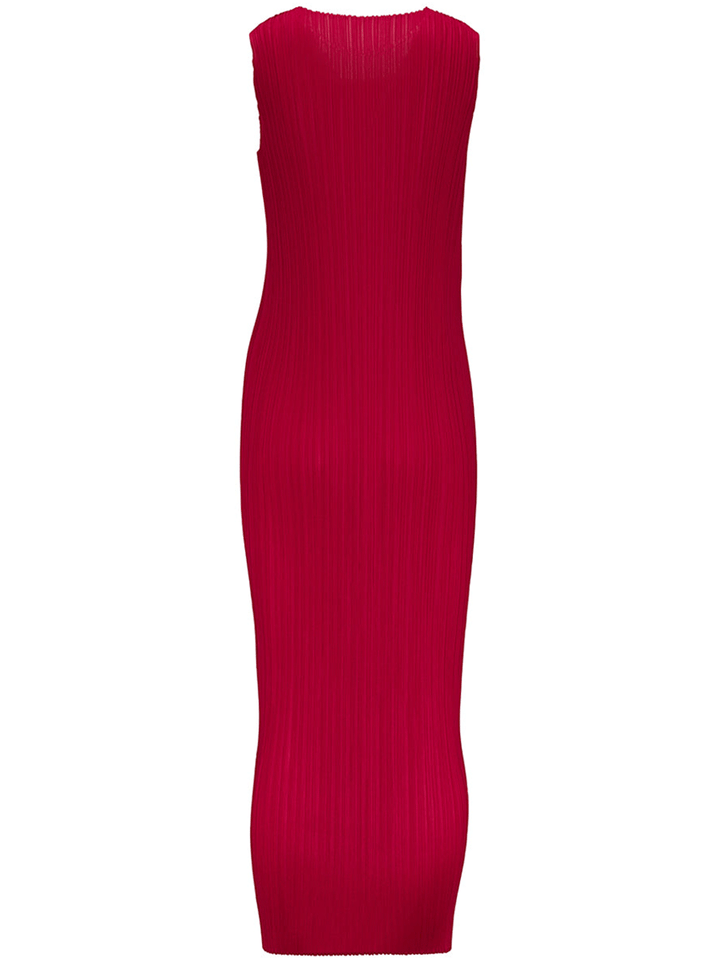 PLEATS-PLEASE-ISSEY-MIYAKE-PEANUTS-Dress-Red-2