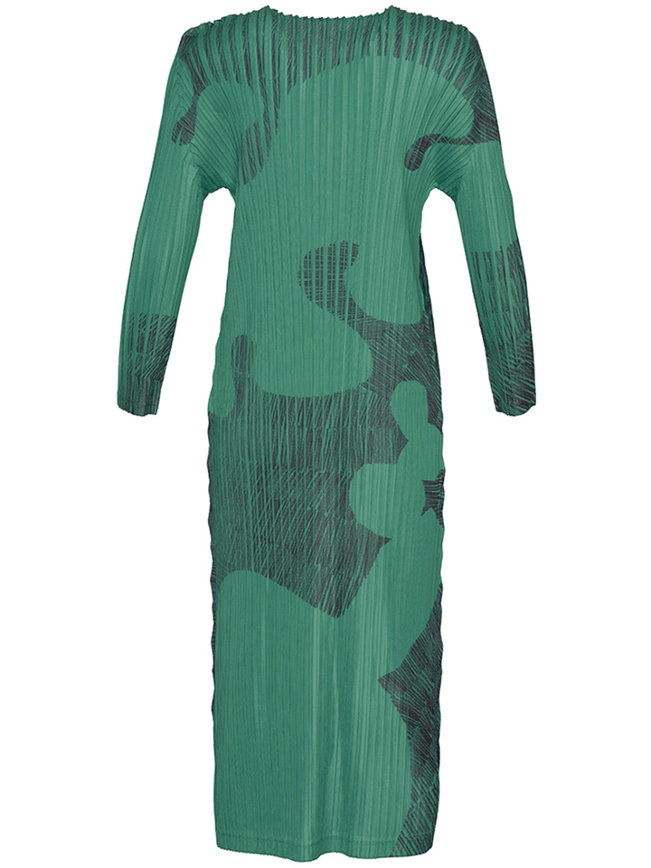 PLEATS-PLEASE-ISSEY-MIYAKE-POLAR-CACTUS-Dress-Green-2