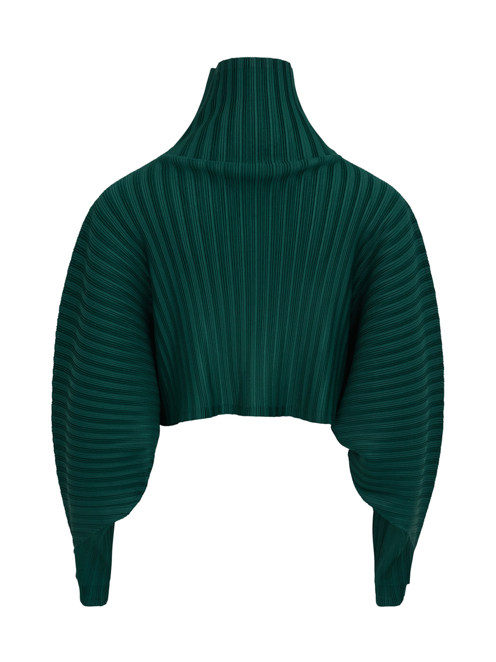 PLEATS-PLEASE-ISSEY-MIYAKE-RIB-PLEATS-DECEMBER-Shirt-Dark-Green-2