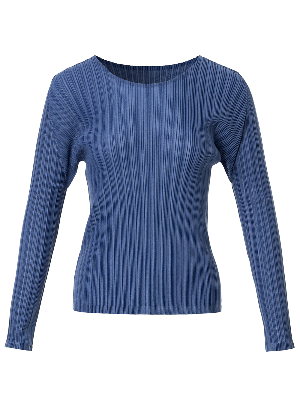 PLEATS-PLEASE-ISSEY-MIYAKE-RIB-PLEATS-JANUARY-Shirt-Blue-1