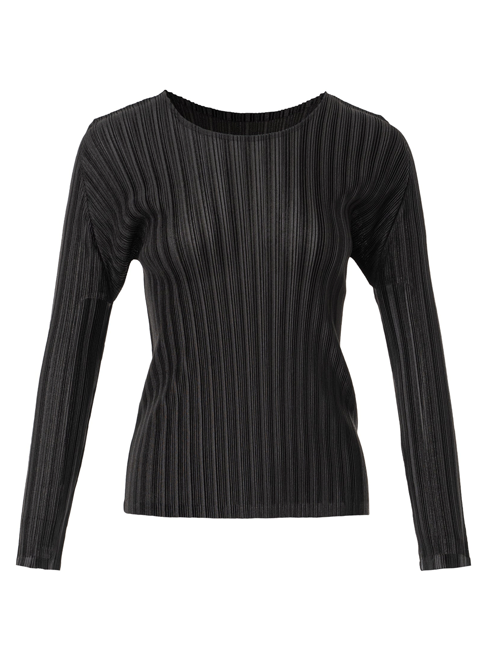 PLEATS-PLEASE-ISSEY-MIYAKE-RIB-PLEATS-JANUARY-Shirt-Charcoal-1