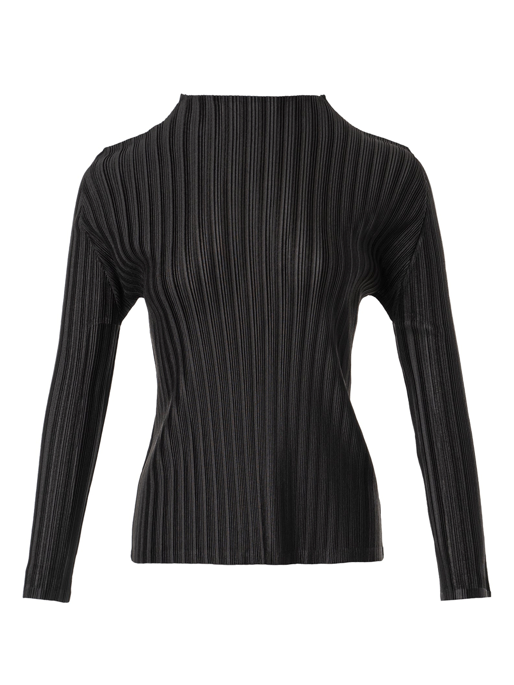 PLEATS-PLEASE-ISSEY-MIYAKE-RIB-PLEATS-JANUARY-Shirt-Charcoal1