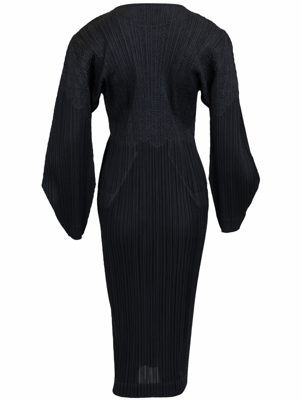 PLEATS-PLEASE-ISSEY-MIYAKE-SNOWDROP-Dress-Black-2