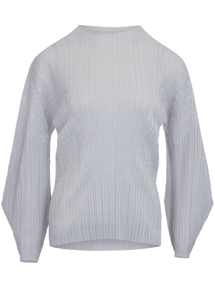 PLEATS-PLEASE-ISSEY-MIYAKE-SNOWDROP-Top-Light-Gray-1