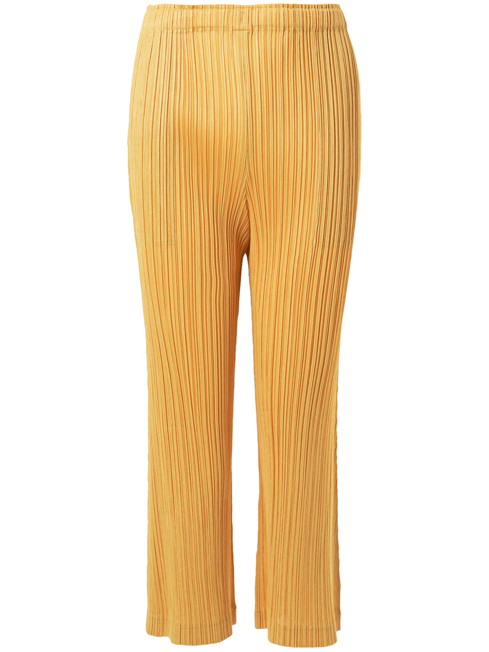 PLEATS-PLEASE-ISSEY-MIYAKE-THICKER-BOTTOMS-1-Pants-Yellow1