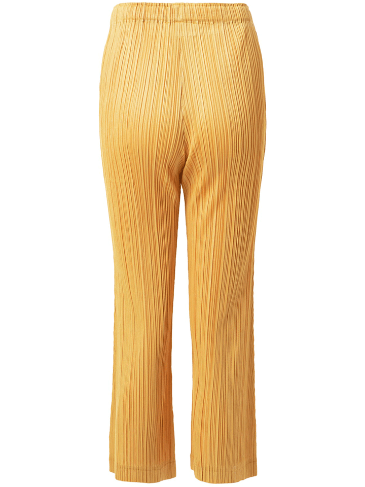 PLEATS-PLEASE-ISSEY-MIYAKE-THICKER-BOTTOMS-1-Pants-Yellow2