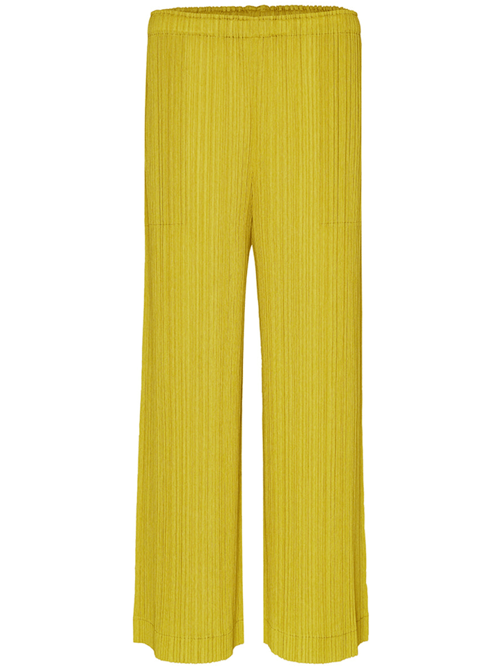 PLEATSPLEASEISSEYMIYAKE-RAMIE-PLEATS-Pants-Ochre-1