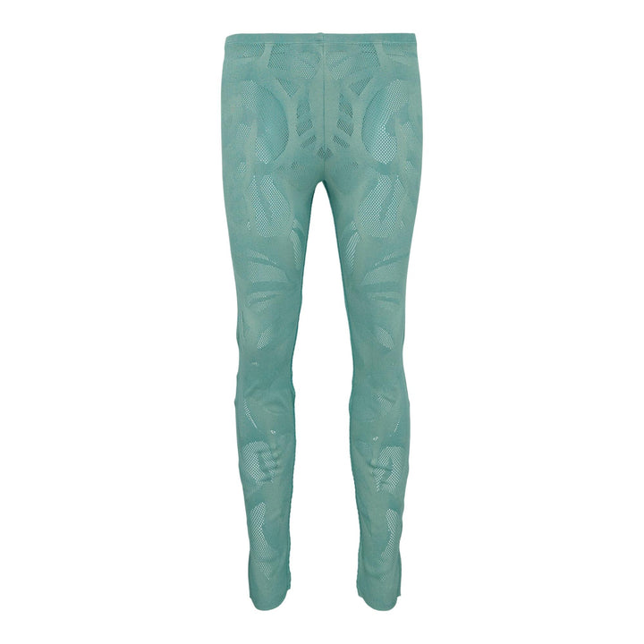 Club21 - PLEATS PLEASE ISSEY MIYAKE - A-POC Bloom Pants - KNIT PANTS - Turquoise Blue