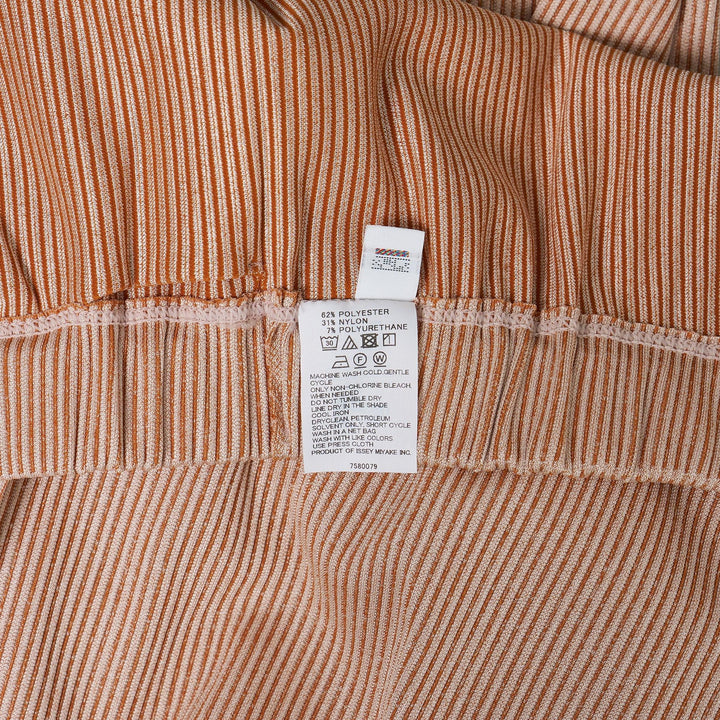 Club21 - PLEATS PLEASE ISSEY MIYAKE - A-Poc Form Pants - KNIT PANTS - Apricot