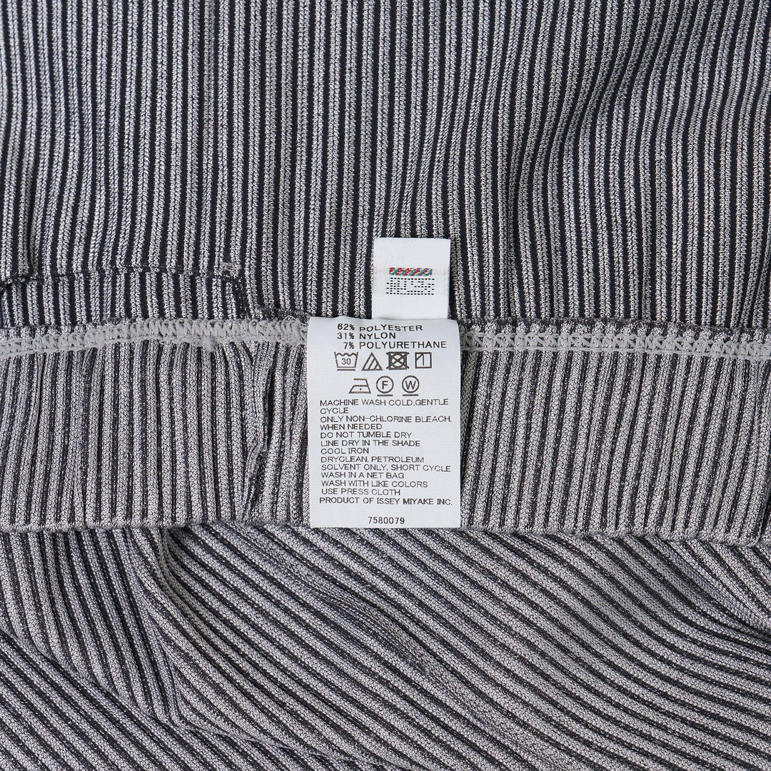 Club21 - PLEATS PLEASE ISSEY MIYAKE - A-Poc Form Pants - KNIT PANTS - Black