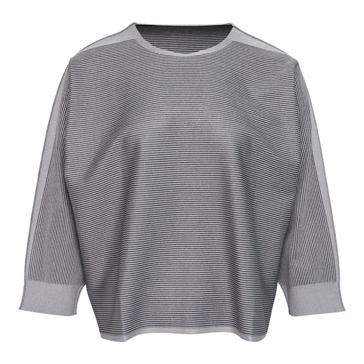 Club21 - PLEATS PLEASE ISSEY MIYAKE - A-Poc Form Shirt - KNIT TOPS - Black