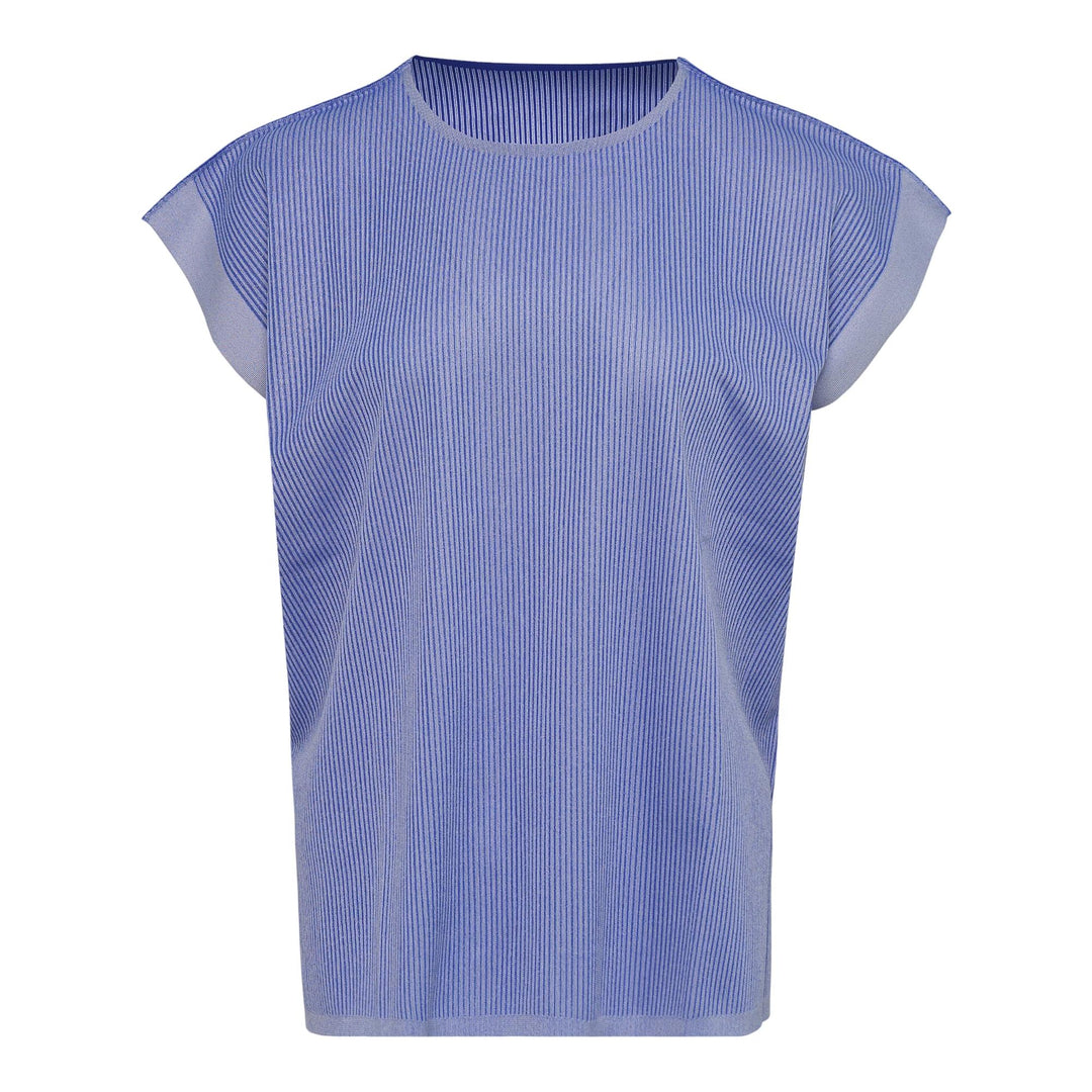 Club21 - PLEATS PLEASE ISSEY MIYAKE - A-Poc Form Shirt - KNIT TOPS - Light Blue