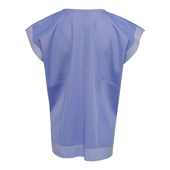 Club21 - PLEATS PLEASE ISSEY MIYAKE - A-Poc Form Shirt - KNIT TOPS - Light Blue