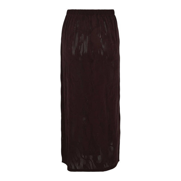 Club21 - PLEATS PLEASE ISSEY MIYAKE - A-Poc Hopping Skirt - SKIRTS - Dark Brown
