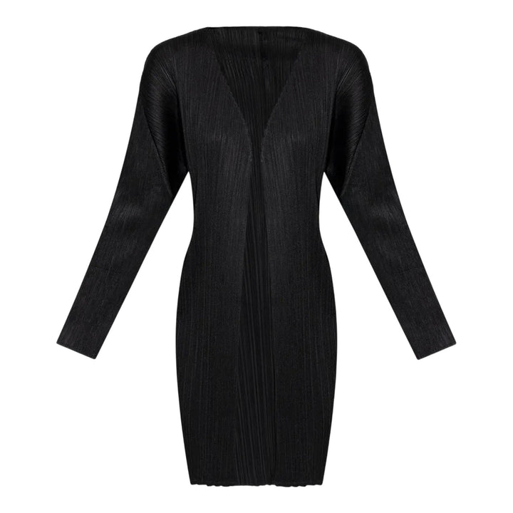 Club21 - PLEATS PLEASE ISSEY MIYAKE - Basics Coat - PLEATED COATS - Black