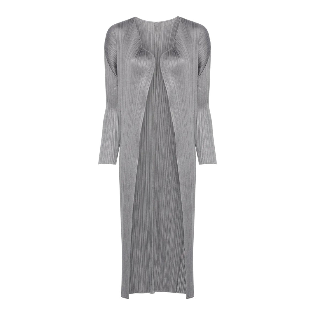 Club21 - PLEATS PLEASE ISSEY MIYAKE - Basics Coat - PLEATED COATS - Gray